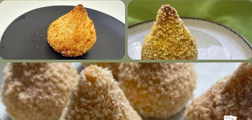 Coxinhas fitness empanadas e assadas